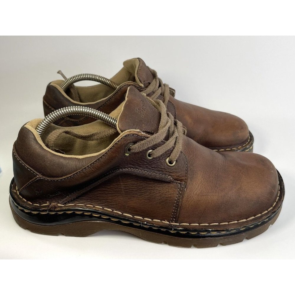 Dr. Martens AW004 Zack 3 Eyes Brown Leather Shoes Mens Size US 12 EUR 43
